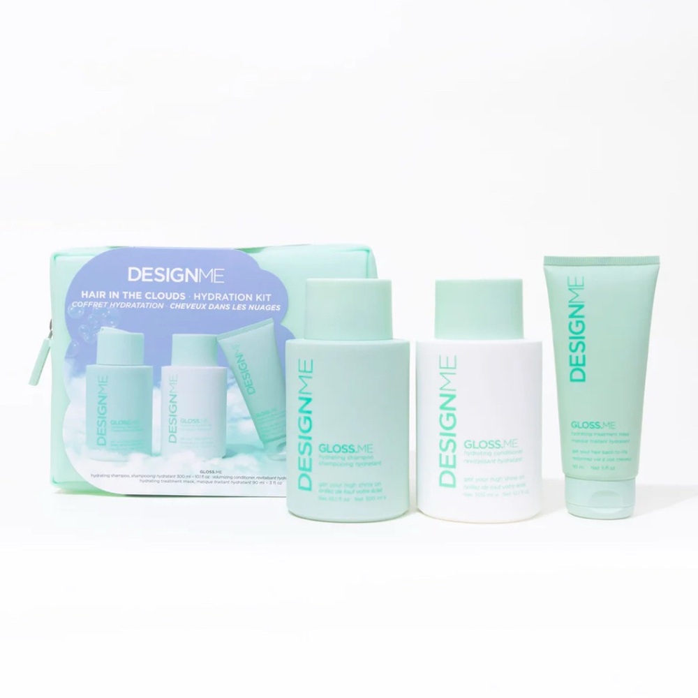 DESIGNME Hair In The Clouds Hydration Kit NWT